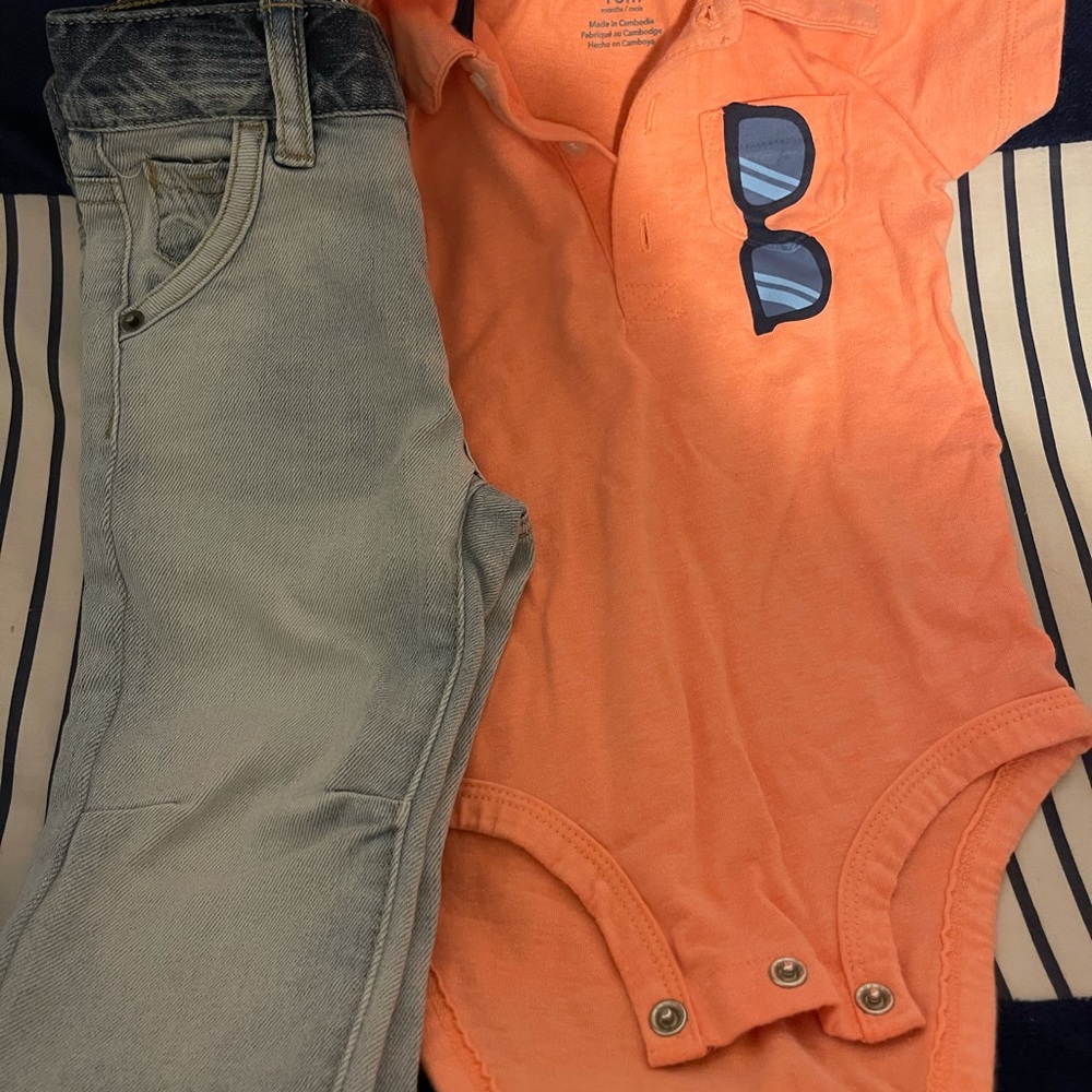 Cute baby boy outfit